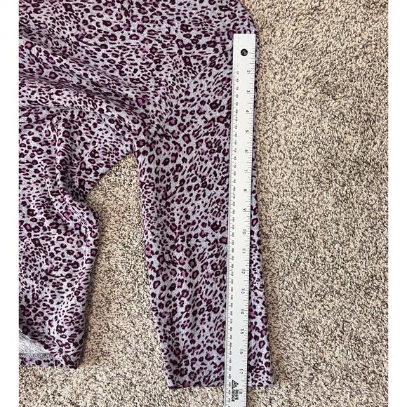 LOGO Lori Goldstein Womens L Eclectic Artsy Y2K Animal Print Swing Tunic Top - Picture 8 of 9